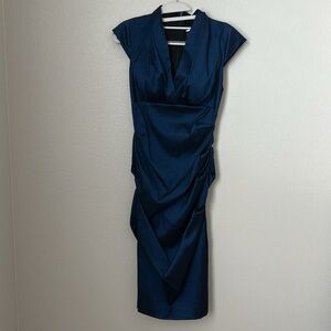 Gorgeous special navy dress